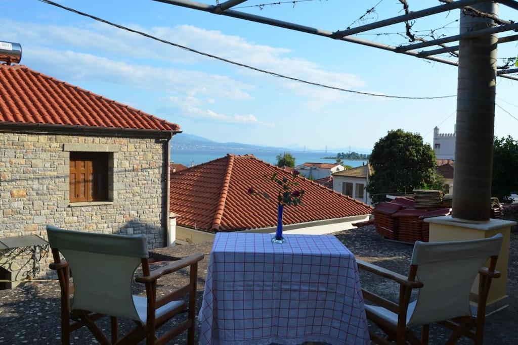 Nafpaktos Castle Studio Ngoại thất bức ảnh