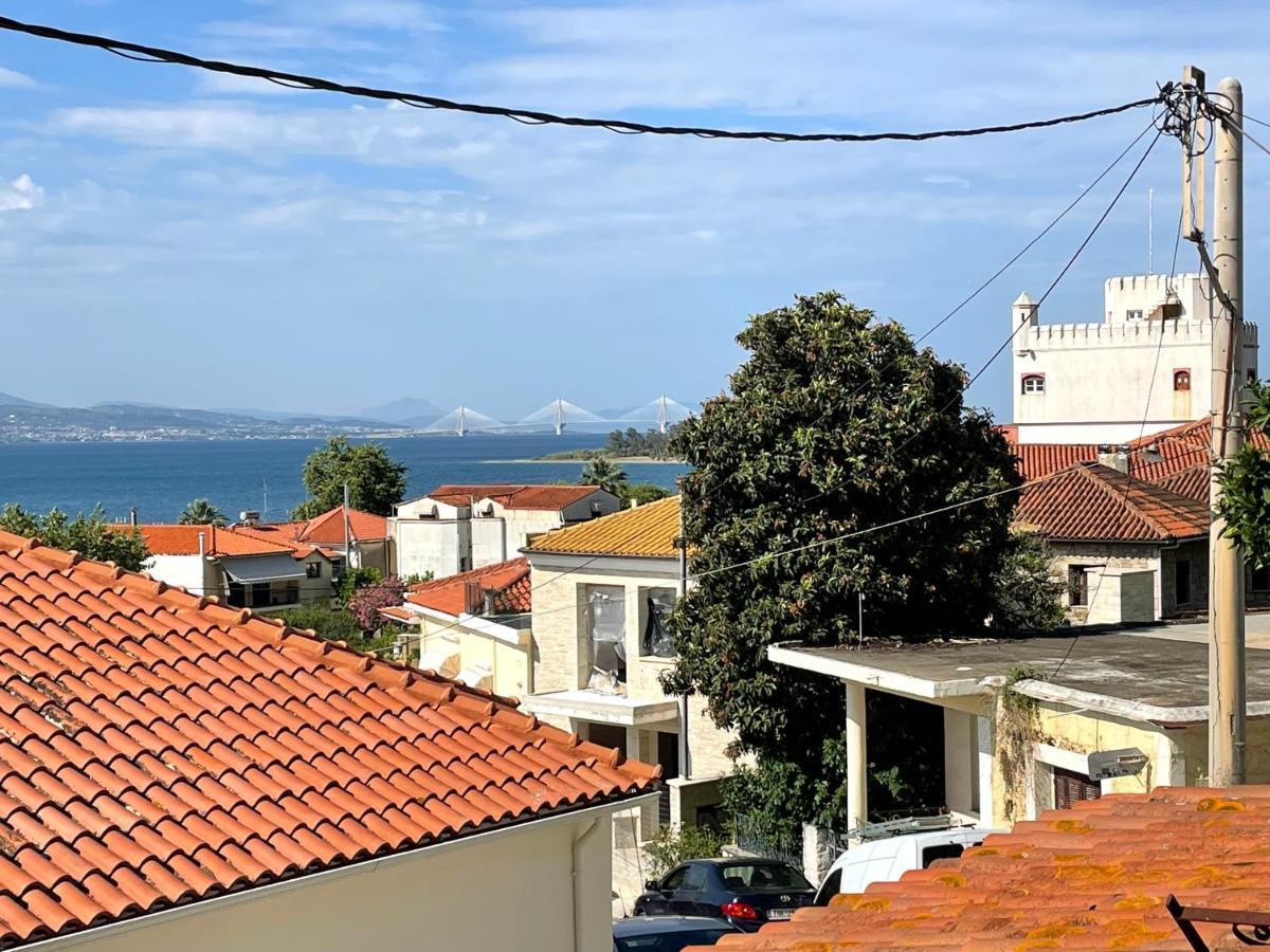 Nafpaktos Castle Studio Ngoại thất bức ảnh
